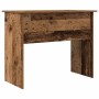 Escritorio madera de ingeniería envejecida 90x50x74 cm