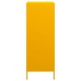 Aparador acero amarillo mostaza 68x39x103,5 cm