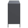 Aparador acero laminado en frío gris antracita 101,5x39x73,5 cm
