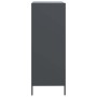 Aparador de acero gris antracita 68x39x103,5 cm