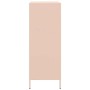 Aparador acero rosa 68x39x101,5 cm
