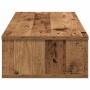 Estante de pared con cajones madera contrachapada madera vieja