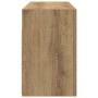 Mueble de pared baño madera ingeniería roble artisan 80x25x40cm
