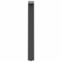 Patas de mesa centro forma A 2uds acero antracita 60x(72-73) cm