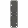 Patas de mesa centro forma A 2uds acero antracita 60x(72-73) cm