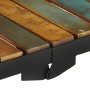 Carrito de cocina de madera maciza reciclada 87x36x81 cm