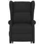 Sillón de masaje elevable tela negro