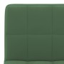 Taburete de cocina de terciopelo verde oscuro