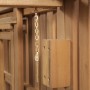 Tumbona plegable de madera maciza de acacia
