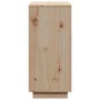 Aparador de madera maciza de pino 60x34x75 cm