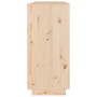 Aparador de madera maciza de pino 110x34x75 cm