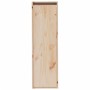 Armario de pared 2 unidades madera maciza de pino 30x30x100 cm