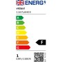Foco empotrable de escalera 2 LED 44x111x56 mm