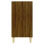 Aparador madera de ingeniería marrón roble 57x35x70 cm