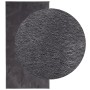 Alfombra de pelo corto suave lavable HUARTE antracita 100x200cm