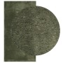 Alfombra pelo corto suave lavable HUARTE verde bosque 80x150 cm