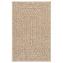 Alfombra ZIZUR apariencia de yute interior exterior 240x340 cm