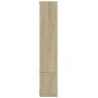 Estantería de pared madera ingeniería roble Sonoma 96x12x64 cm