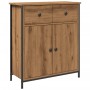 Aparador de madera de ingeniería roble artisan 70x41x56 cm