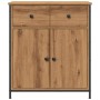 Aparador de madera de ingeniería roble artisan 70x41x56 cm