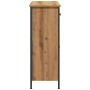 Aparador de madera de ingeniería roble artisan 70x41x56 cm