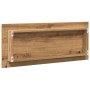 Espejo de baño LED madera ingeniería roble artisan 100x8,5x37cm