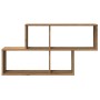 Estante de pared madera ingeniería roble artisian 100x18x53 cm