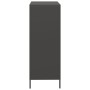 Aparador acero negro 68x39x103,5 cm