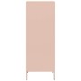 Aparador de acero rosa 35x39x103,5 cm