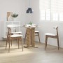 Mesa de bistró madera de ingeniería roble artisan 60x60x75 cm