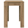Mesa de Comedor Roble Artesano 120x60x76cm madera reconstituida