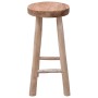 Taburete de cocina de madera de teca