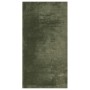 Alfombra pelo corto suave lavable HUARTE verde bosque 60x110 cm