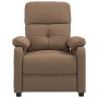 Sillón de masaje eléctrico tela marrón