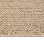 Alfombra ZIZUR apariencia de yute interior y exterior 80x200 cm