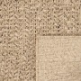 Alfombra ZIZUR apariencia de yute interior exterior 240x240 cm
