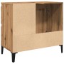 Armario lavabo baño madera ingeniería roble artisan 65x33x60 cm
