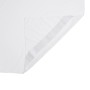 Protector de colchón impermeable blanco 100x220 cm