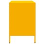 Aparador acero laminado en frío amarillo mostaza 68x39x58,5 cm