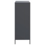 Aparador acero gris antracita 68x39x103,5 cm