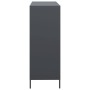 Aparador acero gris antracita 101,5x39x103,5 cm