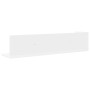 Estante de pared 2 uds madera ingeniería blanco 75x16,5x16,5 cm