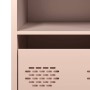 Aparador de acero laminado en frío rosa 68x39x73,5 cm