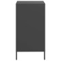 Aparador de acero laminado en frío negro 35x39x73,5 cm