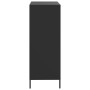 Aparador acero negro 68x39x101,5 cm