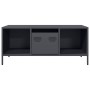 Mesa de centro acero laminado en frío antracita 101,5x50x43,5cm