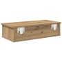 Estante de pared cajones madera contrachapada roble artesanal