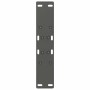 Patas de mesa centro forma A 2uds acero antracita 38x(42-43) cm