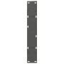 Patas de mesa centro forma A 2uds acero antracita 80x(72-73) cm