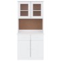 Aparador alto ALTA madera maciza de pino blanco 77x35x165 cm